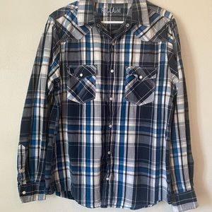 Reclaim Button Up